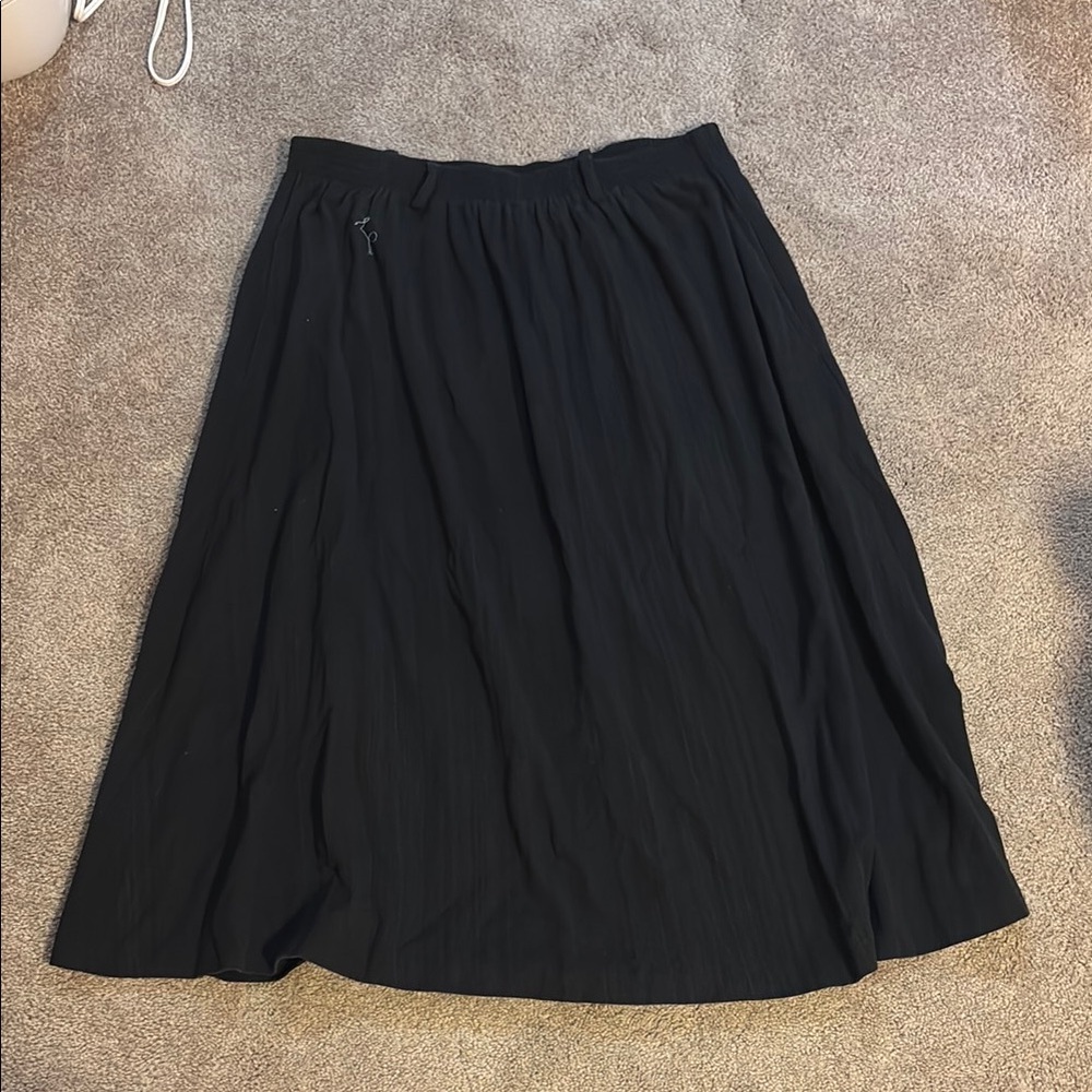 Elegant Black Women's long Skirt